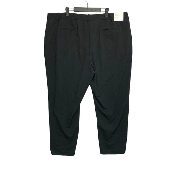 Calvin Klein Modern Suiting Madison Regular Length Straight Pants NWT 24WP Black - Picture 2 of 6